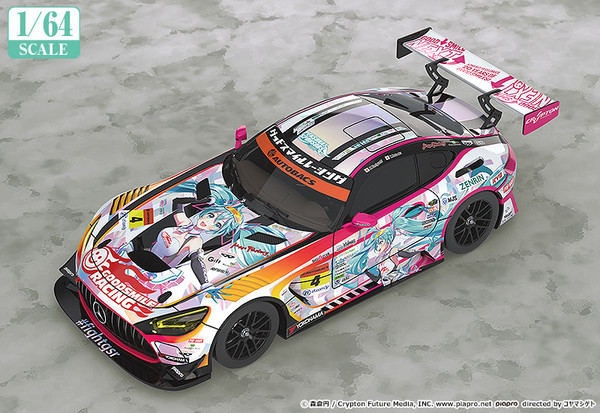 Hatsune Miku (AMG 2021 Super GT), GOOD SMILE Racing, GOOD SMILE Racing, Good Smile Company, Pre-Painted, 1/64, 4560392842849